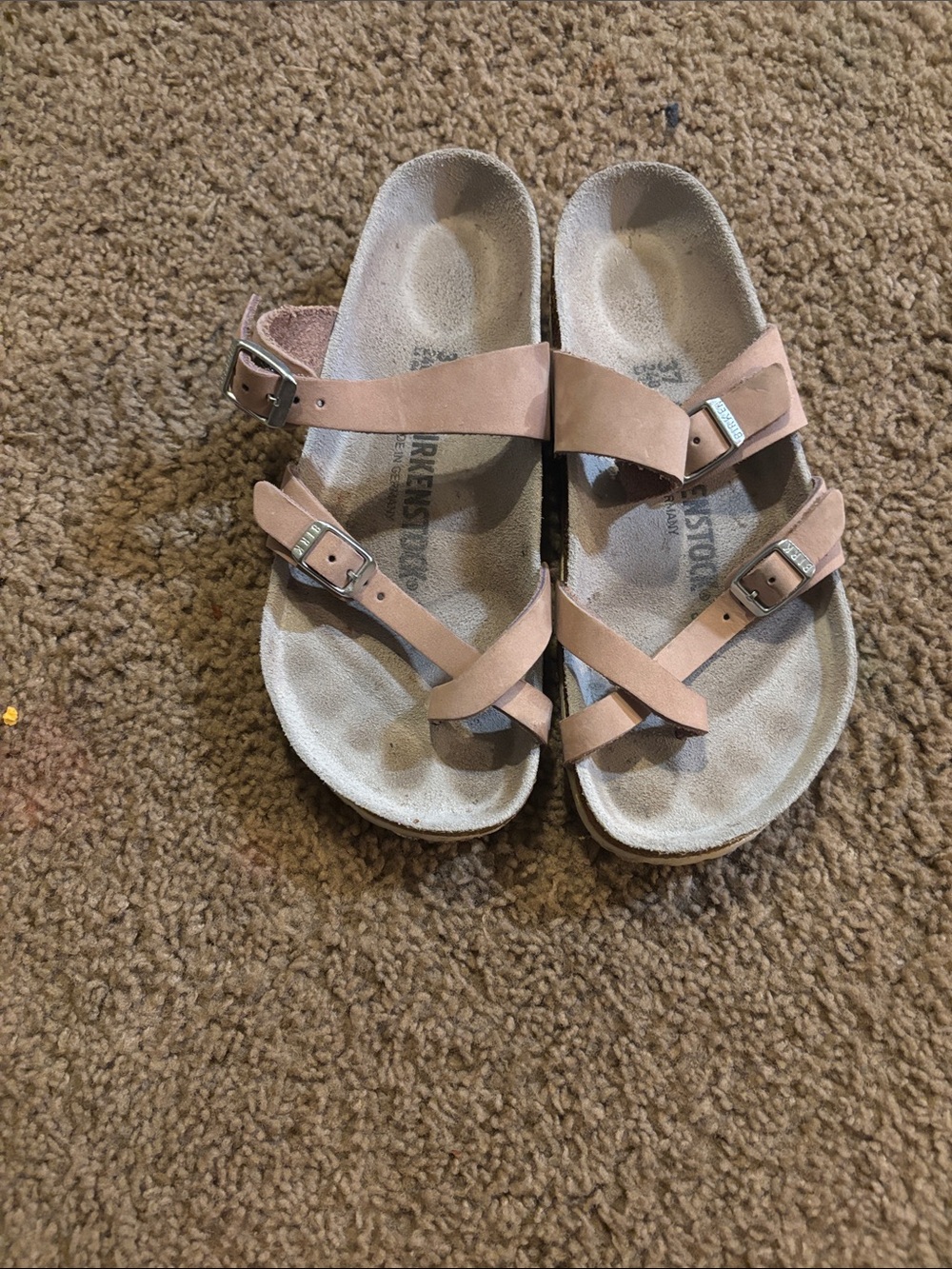BIRKENSTOCK Mayari Birko-Flor Sandal Size 37 women's 6